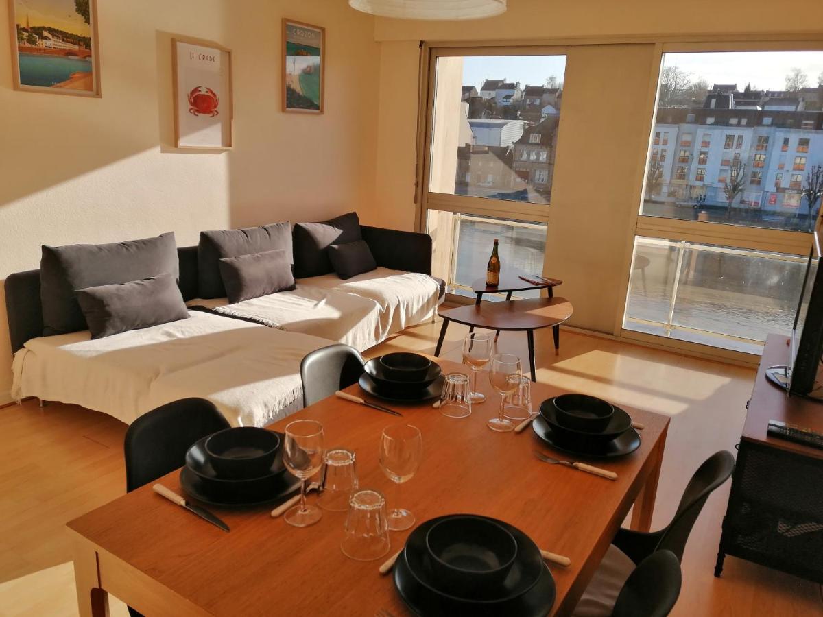 Appartement T3 Vue Sur Riviere, 2 Chambres 65M2 Chateaulin Exterior photo